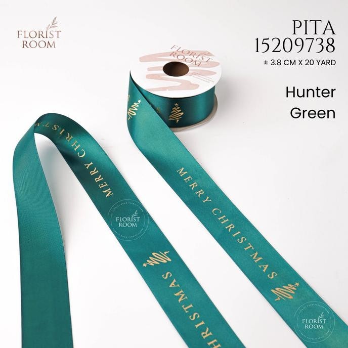 

Pita 15209738 3.8cm x 20yard - Pita Satin Merry Christmas