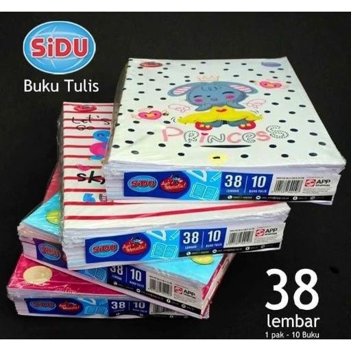 

Boss Buku Tulis Sidu 38 Lembar / Buku Tulis Sekolah ( 1 Pack Isi 10Pcs )