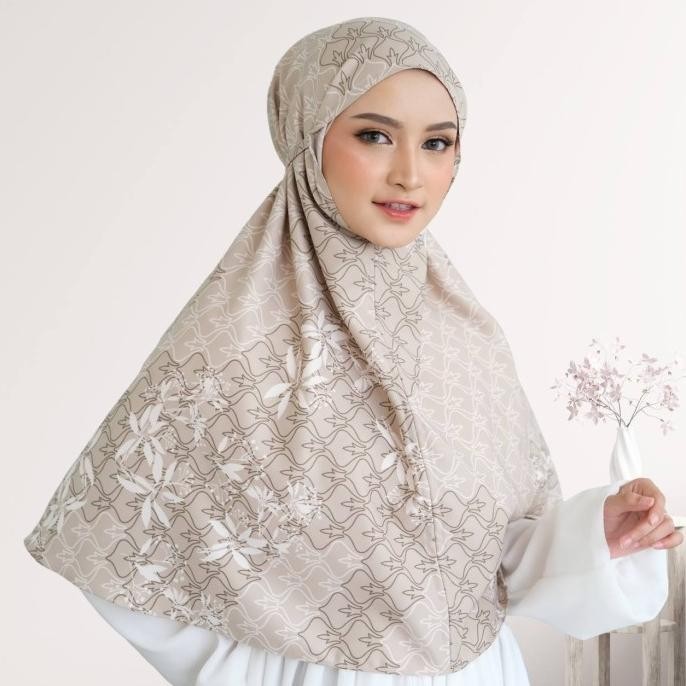 Hijab Instant B Motif Silk S004