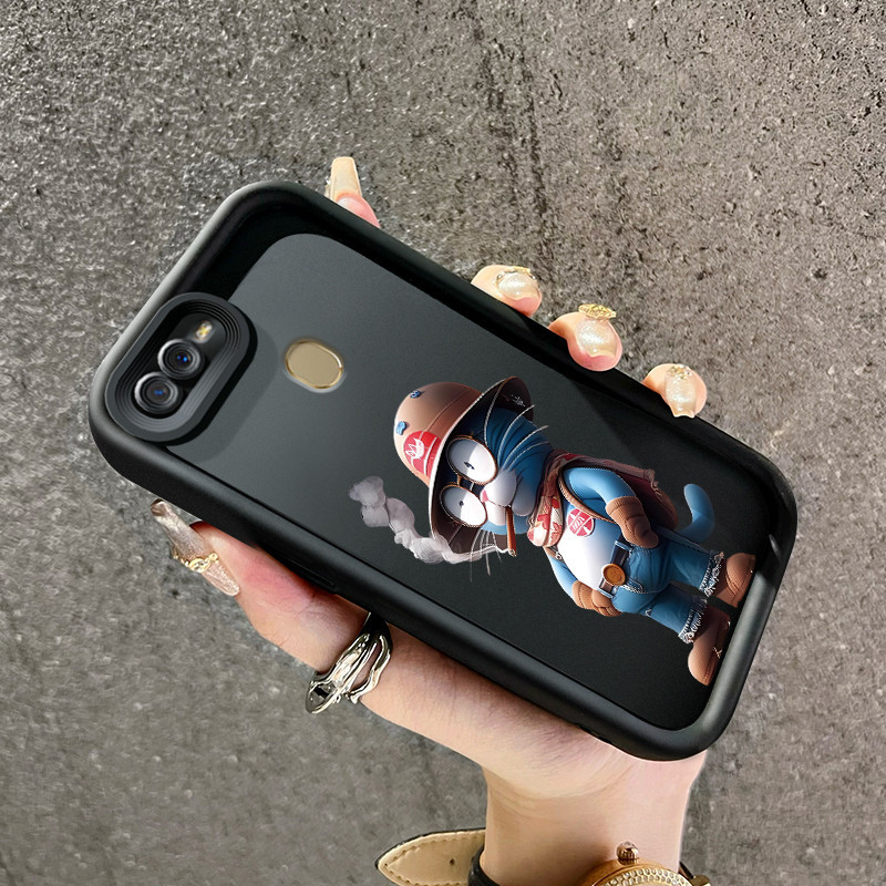 Casing Hp Untuk OPPO A7 A5s A12 A12S A11k A5 A3s A12E Realme C1 Case Kesing Casing merokok HP Dingda