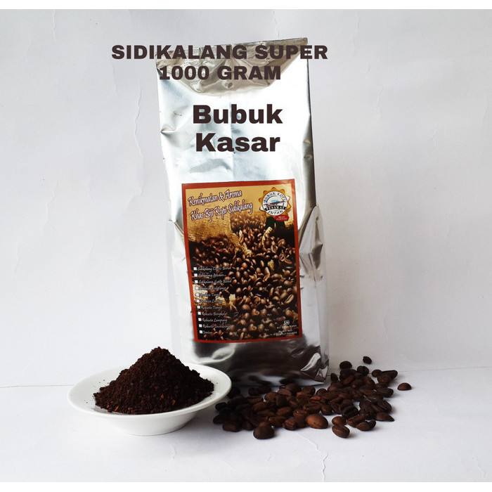 

Secrenada - Kopi Sidikalang Super 1000 Gram - Kopi Bubuk Kasar