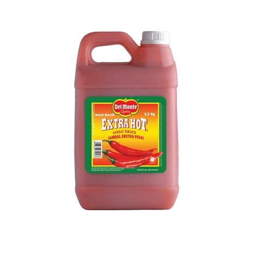

Saus Sambal Extra Hot Delmonte Jerigen 5,5Kg