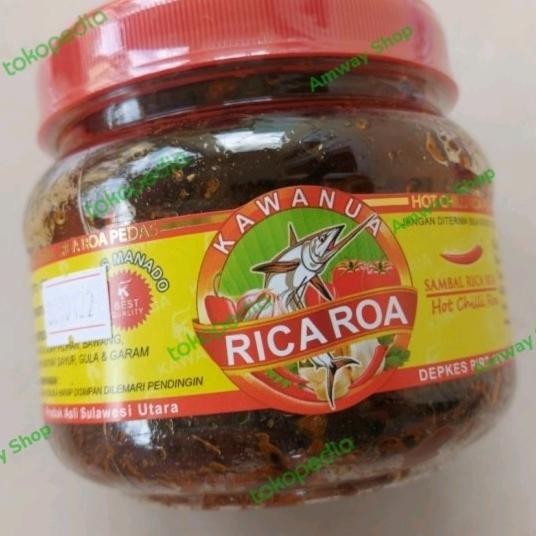 

Kawanua Sambal Rica Roa Besar Ole Ole Jajanan Makanan Khas Manado
