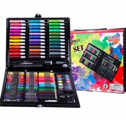 

fg-80 Crayon Set 208 Pcs Set Pensil Warna Menggambar Mewarnai Melukis Anak-Anak Krayon Cat Cair Pastel Koper Set Lengkap Kado Anak Colouring Gift Set CHOCHO 88 SHOP Murah