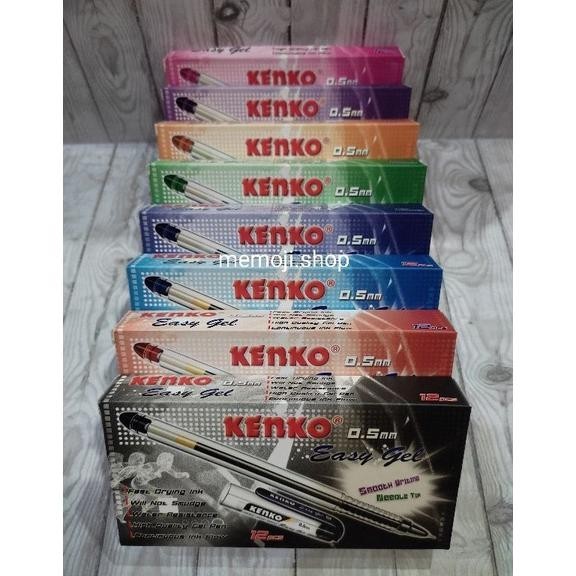 

yt- Pulpen KENKO EASY GEL 0.5mm (12pc) Hemat