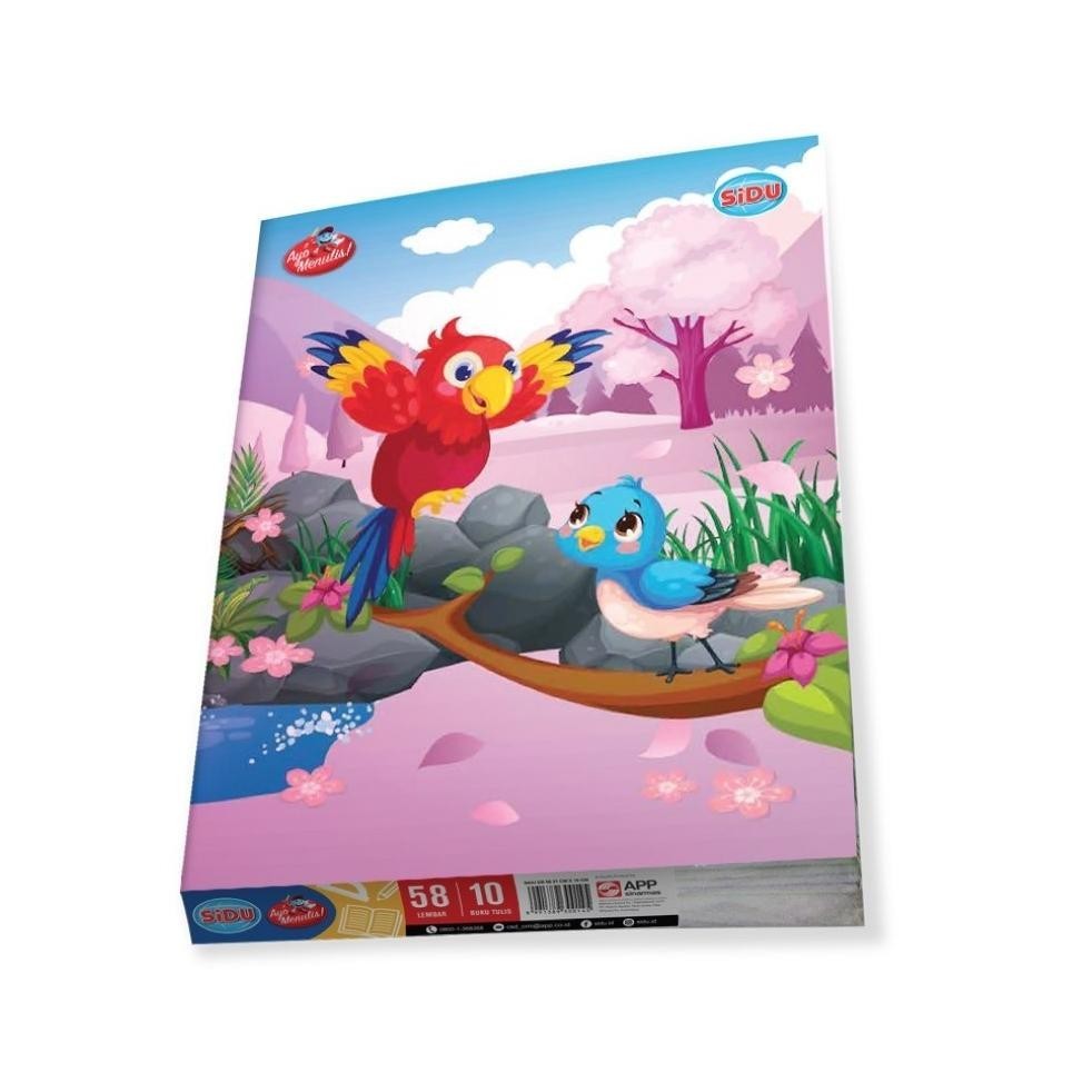 

tg-342 [Stationery Spectrum] SiDU Buku Tulis 58 Lembar SDU EB 58 Original