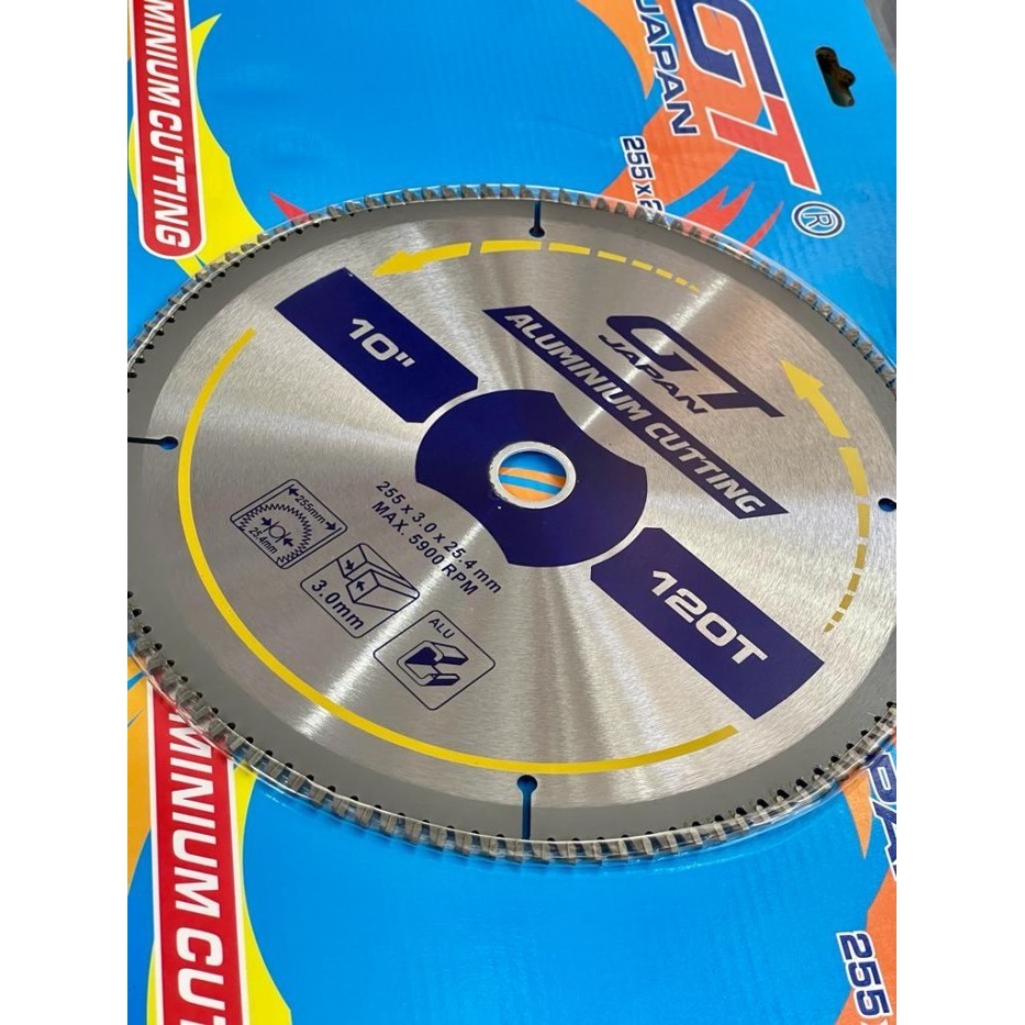 .........] MATA CIRCULAR ALUMUNIUM GT 10 INCH 120T / CIRCULAR SAW BLADE ALUMUNIUM