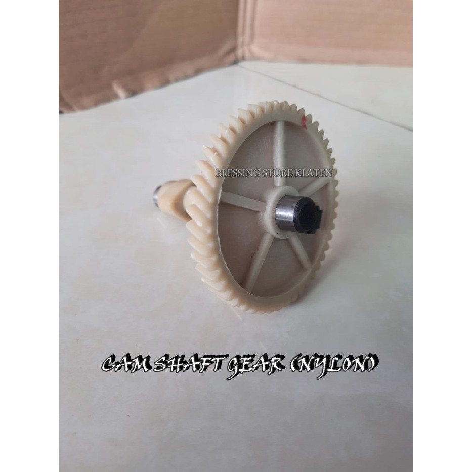 +++++] SPAREPART GASOLINE GX160 - CAM SHAFT GEAR (NYLON) / CAM SHAFT GX160