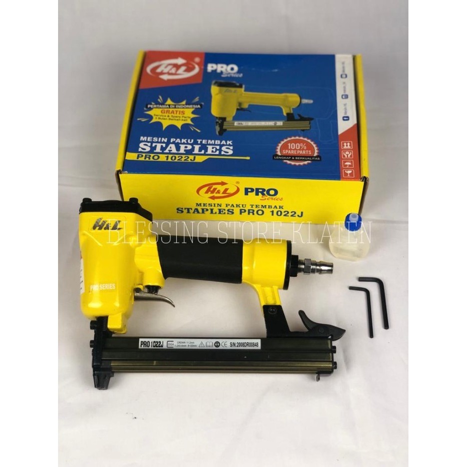 +++++] MESIN PAKU TEMBAK ANGIN / MESIN PAKU TEMBAK STAPLES / AIR STAPLES 1022