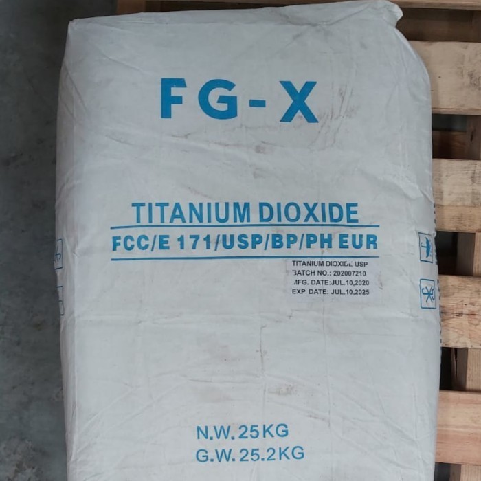 

Terlaris Titanium Dioxide E171 Pemutih Opaque Food Grade 1Kg SALE