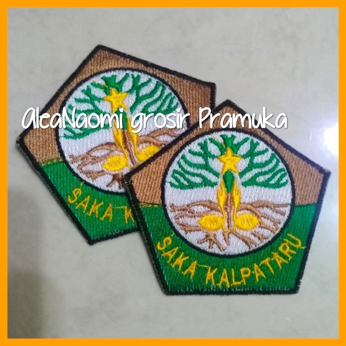 

^%^%^%^%] Bed Pramuka saka kalpataru bordir logo saka kalpataru bordir full