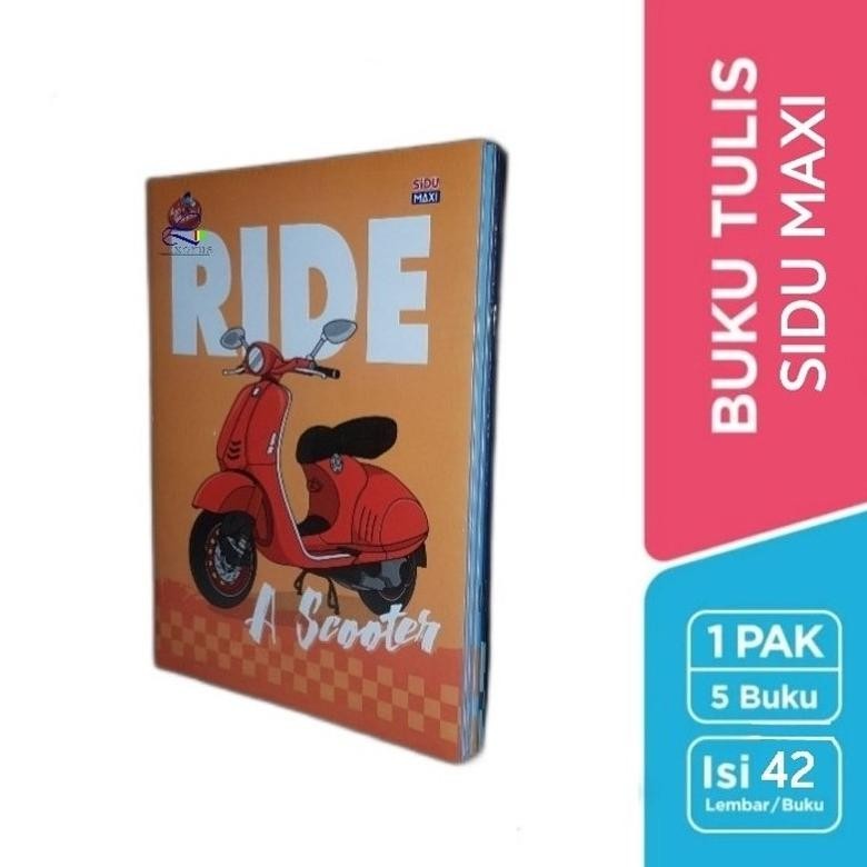 

Discount Buku Tulis Sidu Maxi 42 Lembar (1Pak= 5 Buku) / Buku Sekolah Big Boss Boxy