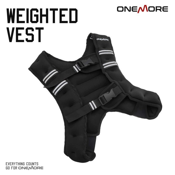 One More Rompi Pemberat 10Kg Crossfit Weighted Vest