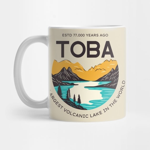 Mug Kopi Danau Toba lake toba Coffee Mug
