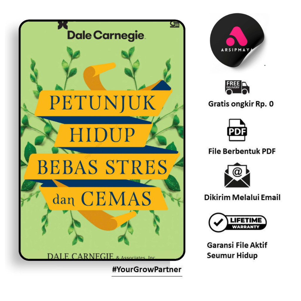 

455. PETUNJUK HIDUP BEBAS STRES DAN CEMAS (DALE CARN) - [-]