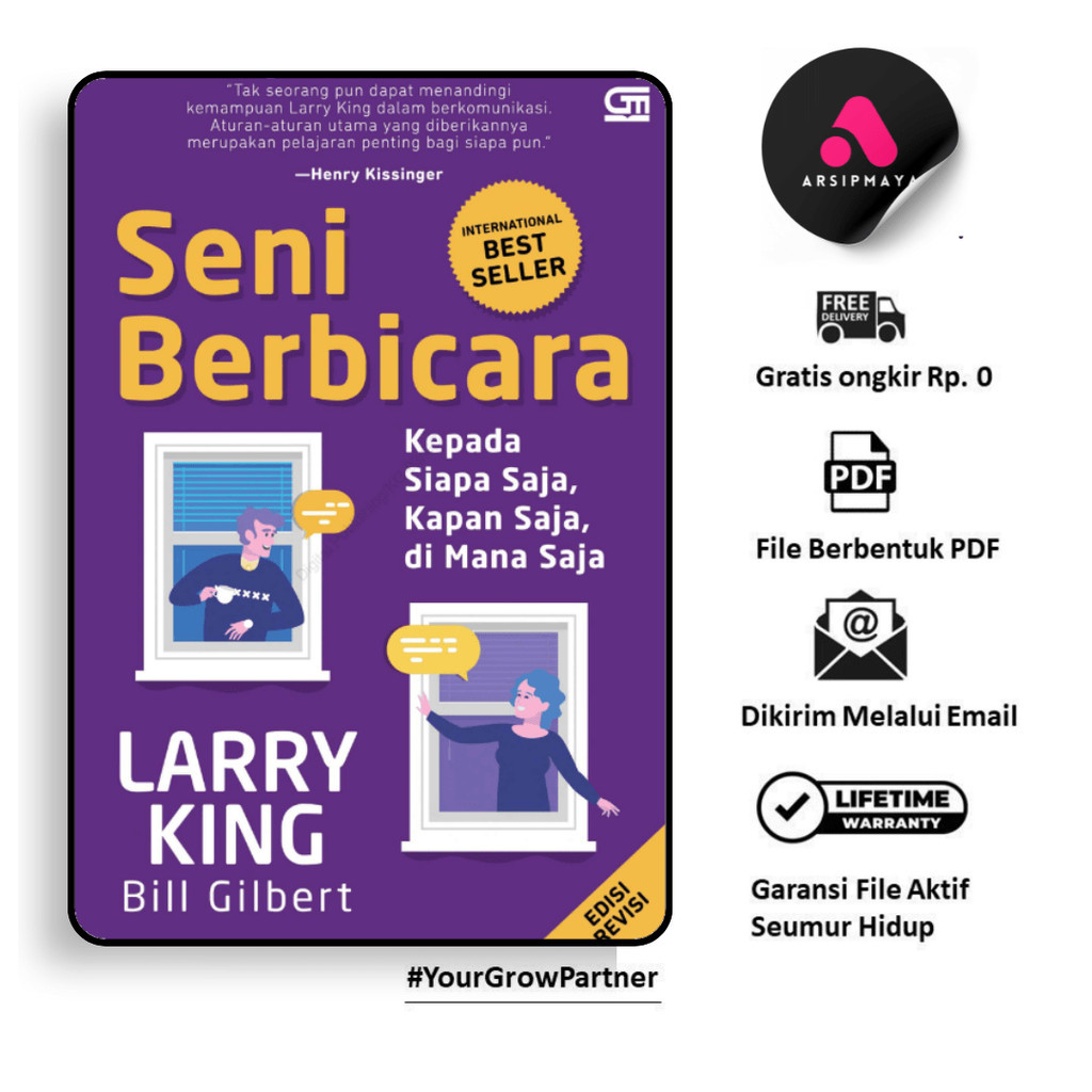 

530. SENI BERBICARA KEPADA SIAPA SAJA, KAPAN SAJA, DI MANA SAJA - [-]