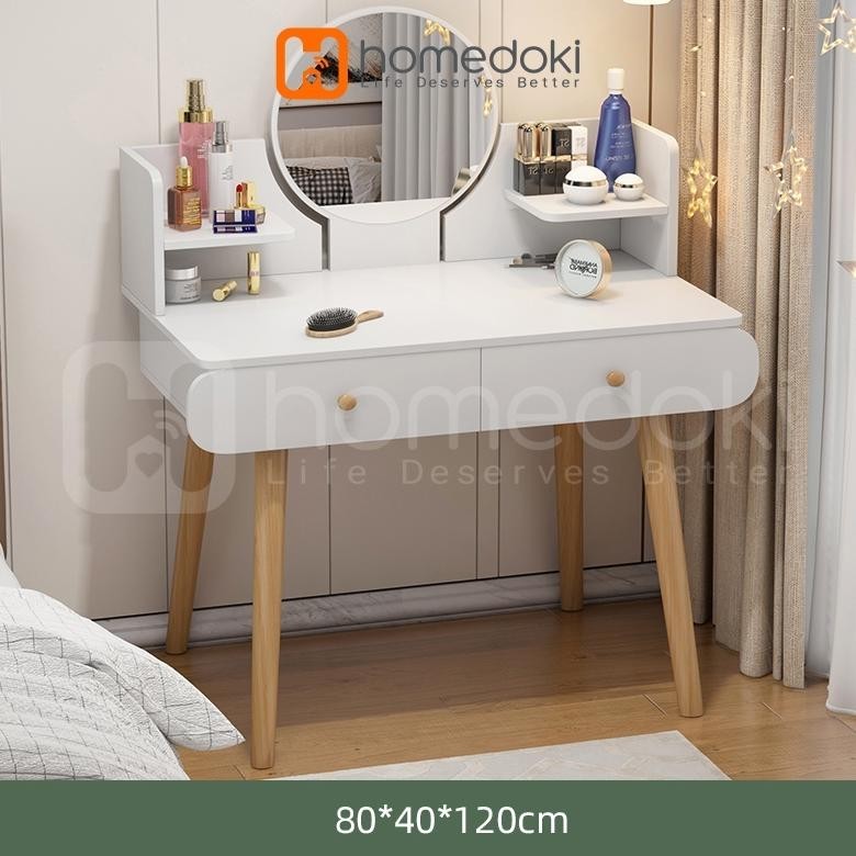 Meja Rias/Meja Rias Modern Minimalis/Meja Rias Putih /Meja Rias Minimalis/Meja Rias Aesthetic/Meja R