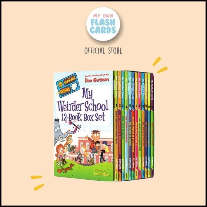 

My Weirder School 12 Box Set Dan Gutman English Imported Children Book