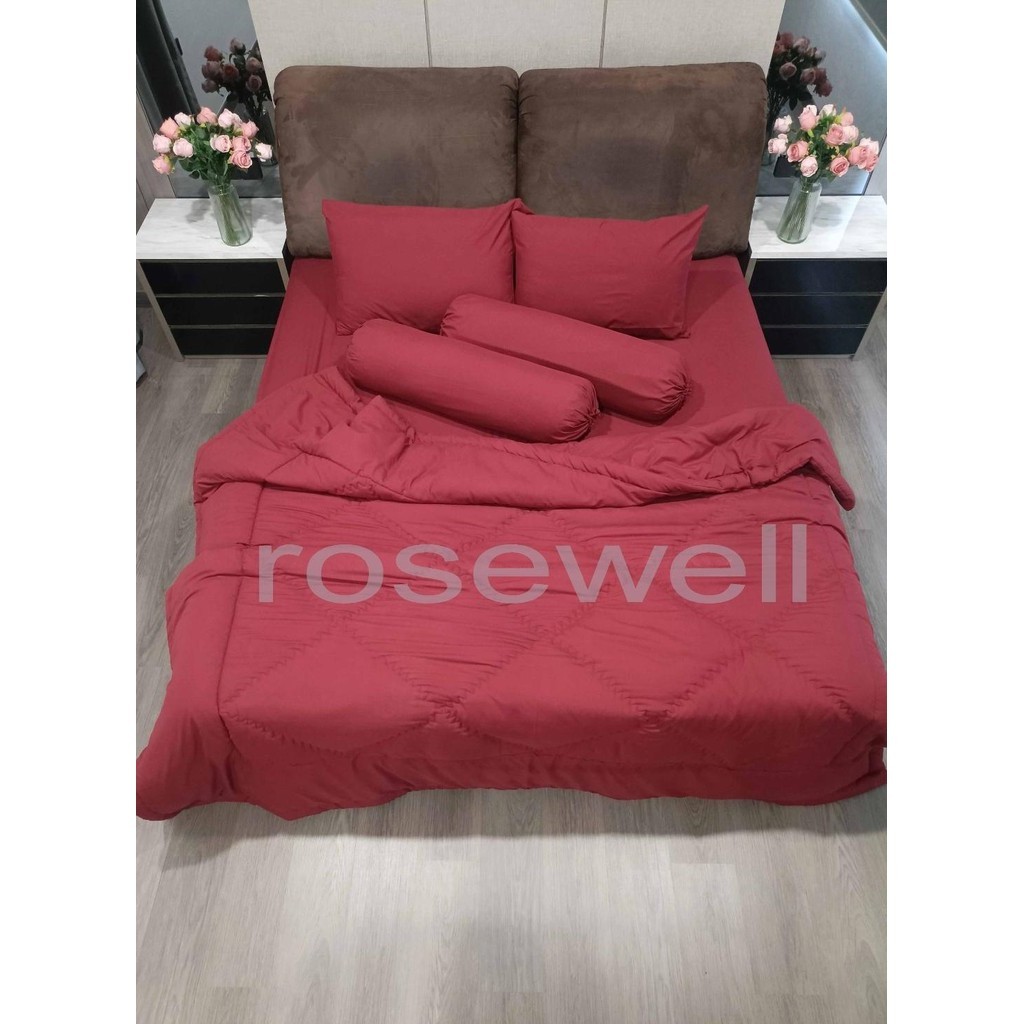 Rosewell Seprei Microtex Polos - Marun