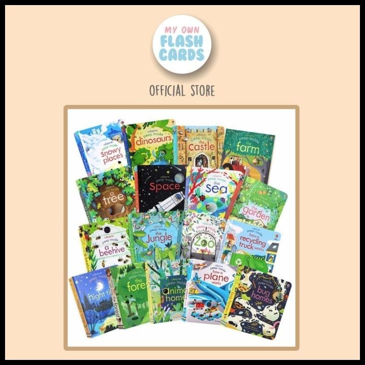 

Usborne Peep Inside Board Book Flaps Banyak Judul Buku Impor Anak