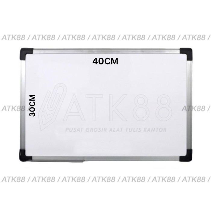 

Sale Papan Tulis Magnetik Atk 88 / Whiteboard 30 X 40 Magnetic