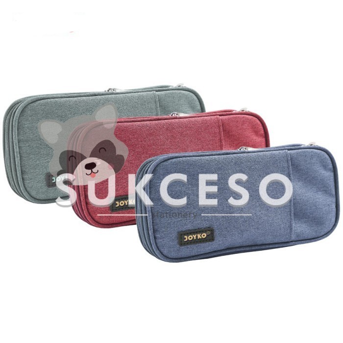 

Sale Joyko Pencil Case Kotak Tempat Pensil Pc-5004 Pocket Simple