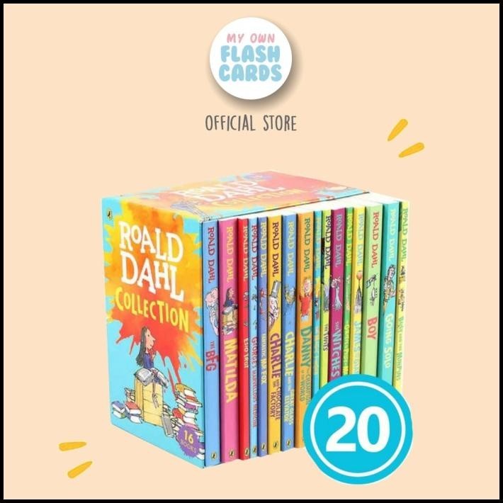 

Roald Dahl Collection 20 Books Buku Impor Anak English Imported Book