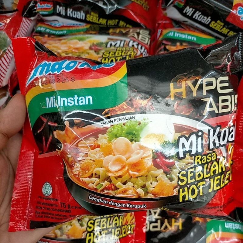 

Indomie kuah seblak hot jeletot