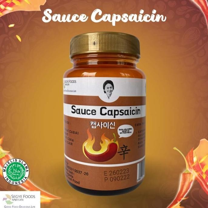 

Segye Sauce Capsaicin Saus Ala Korea Halal TD