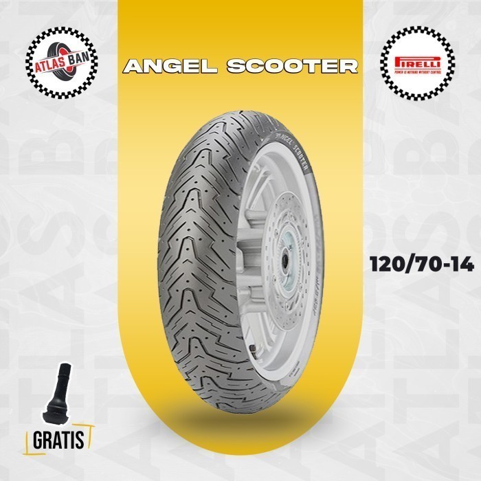Ban Belakang Tubles Motor HONDA PCX 150 PIRELLI ANGEL SCOOTER 120/70 Ring 14