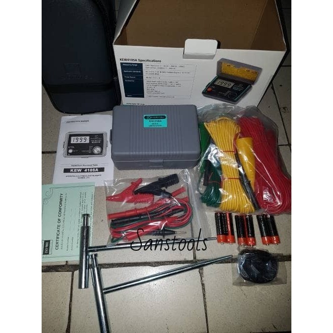 Earth Tester / Grounding Tester Kyoritsu 4105A
