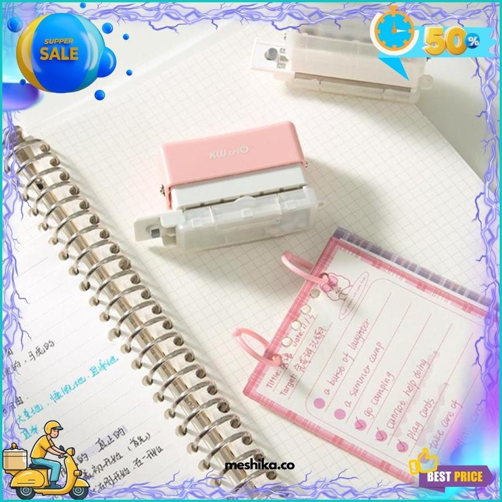 

(Dyi) A4 A5 B5 6 Lubang Mini Pembolong Kertas / Pelubang Kertas Kecil / Paper Punch