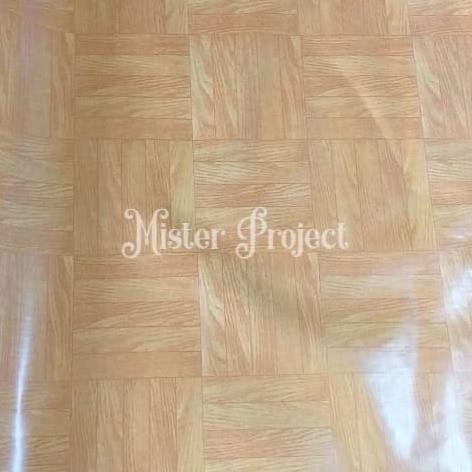 Karpet Lantai Vinyl Motif Kayu (22Meter)/ Karpet Alas Meja [ Ejero ]