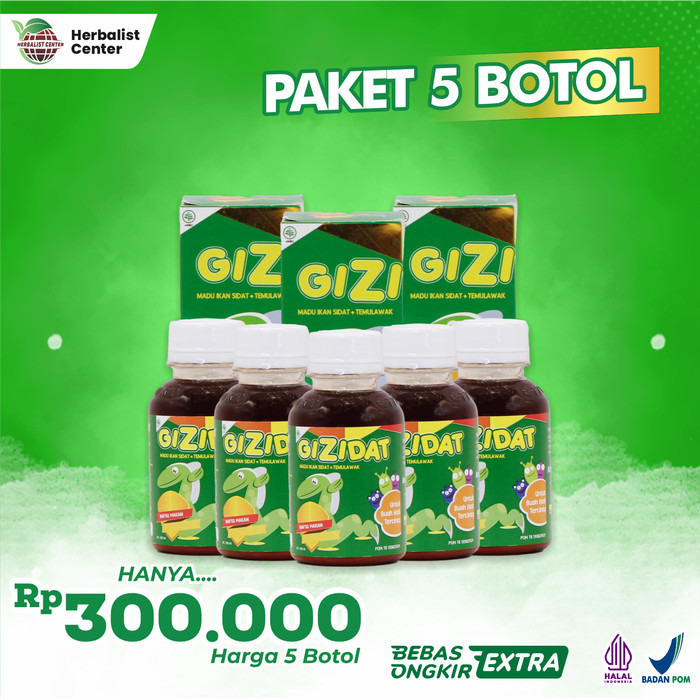 

GIZIDAT - PAKET 5 MADU UNTUK MENAMBAH NAFSU MAKAN ANAK