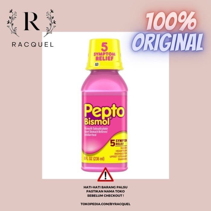 

Pepto Bismol - Sakit Maag Asam Lambung Diare Mual Heartburn Gerd