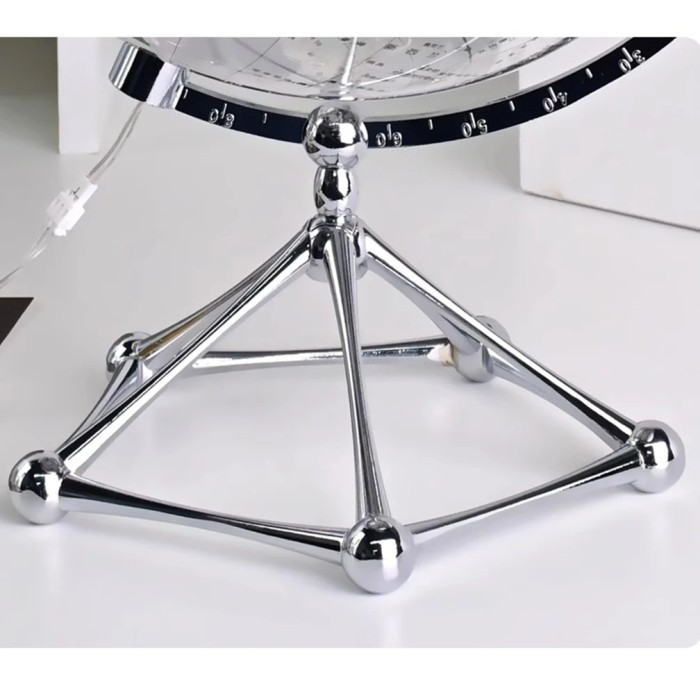 Ars Dekorasi Ornamen Globe Peta Dunia / Led Clear Globe Ornament Eb 2777