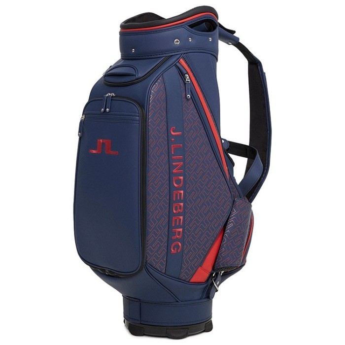 Nat Tas Golf Cart Bag Jl Jlindeberg Monogram Navy Golf Bag Jl Jlindeberg