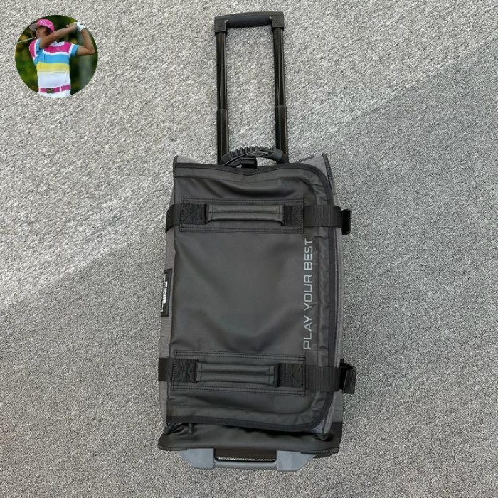 Nat Tas Golf Duffel Rolling Bag Ping 201 Heat Hered Grey