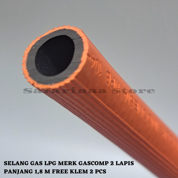 "'''] SELANG GAS LPG 500 PSI PANJANG 1,8 METER STANDART SNI 2 LAPIS 3 LAPIS