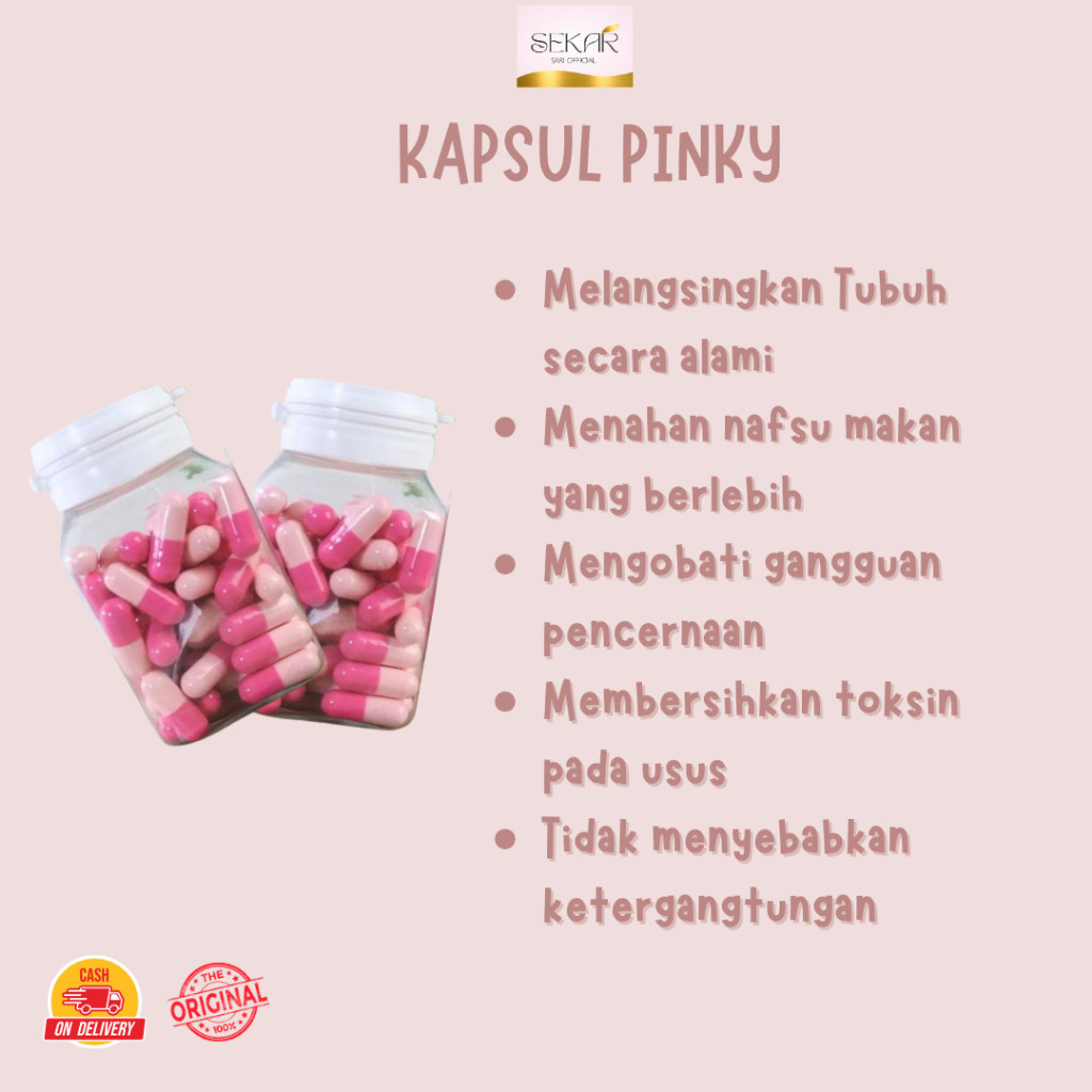 Pinky Obat Diet Penurun Berat Badan Ampuh 7Kg Dalam Seminggu Pil Diet Super Strong