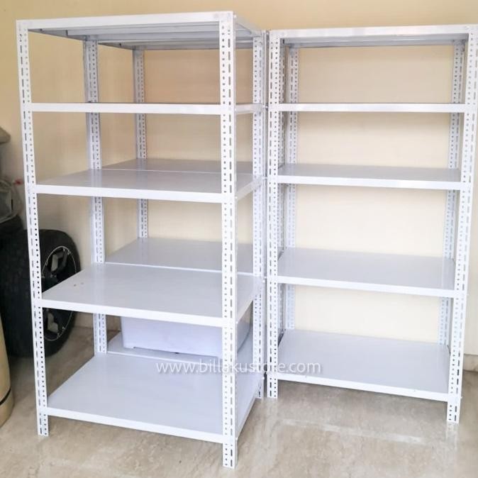 Rak Besi Siku 100x60x200cm 5 Susun ES77