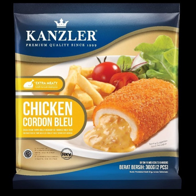 

Chicken Cordon Bleu Kanzler isi 2 pcs
