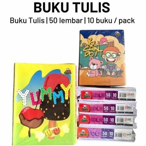 

Buku tulis DODO isi 50 lembar 1 pak 10 pcs BISA COD