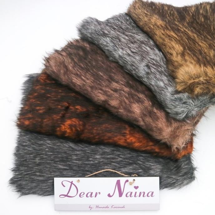 Kain Karpet Bulu Meteran Gradasi Alas Foto Dashboard Taplak Cover Sofa L21T