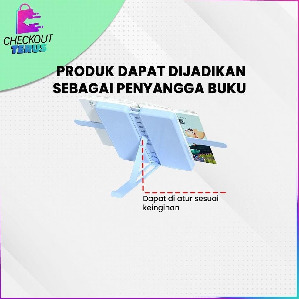 

CT A73 Tempat Pensil 2IN1 Multifungsi Pencil Case Book Holder Kotak Pensil Lipat dengan Tatakan Buku dan Papan Tulis PraktisAnakSekolah DISKON BESAR