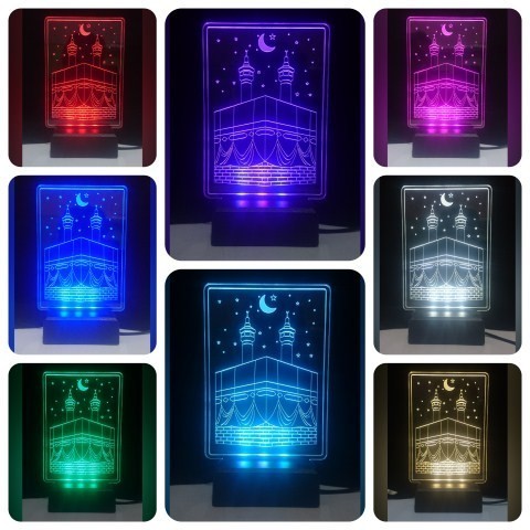 Lampu Tidur Hias Ka'Bah Mekah Gratis Ongkir