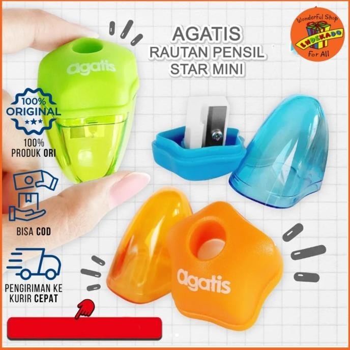 

*#*#*#*#] SHARPENER / RAUTAN AGATIS 1 LUBANG STAR F0T1-LS24