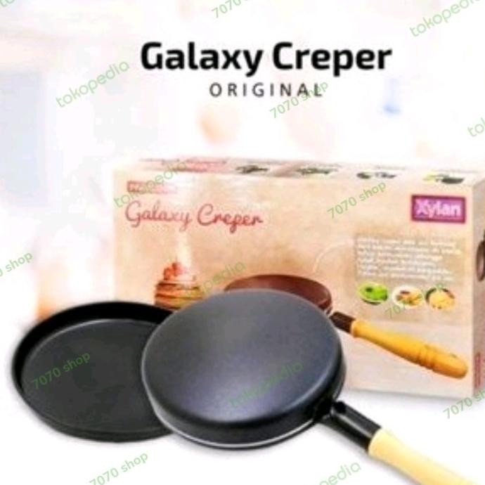 wajan kewalik galaxy crepe waffle maker kulit risol dll