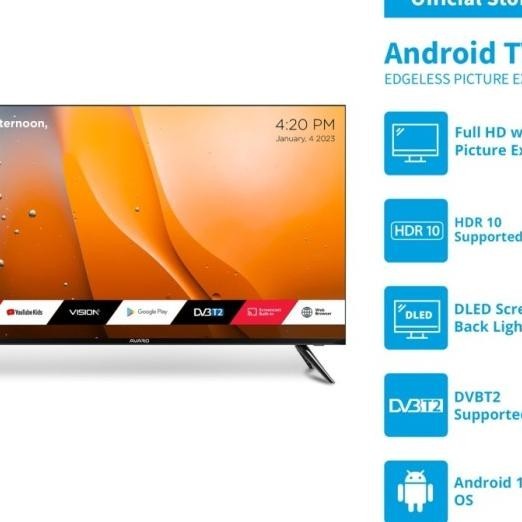 Avaro 43 Inch Digital Tv Smart Led Tv Fhd - Android 11