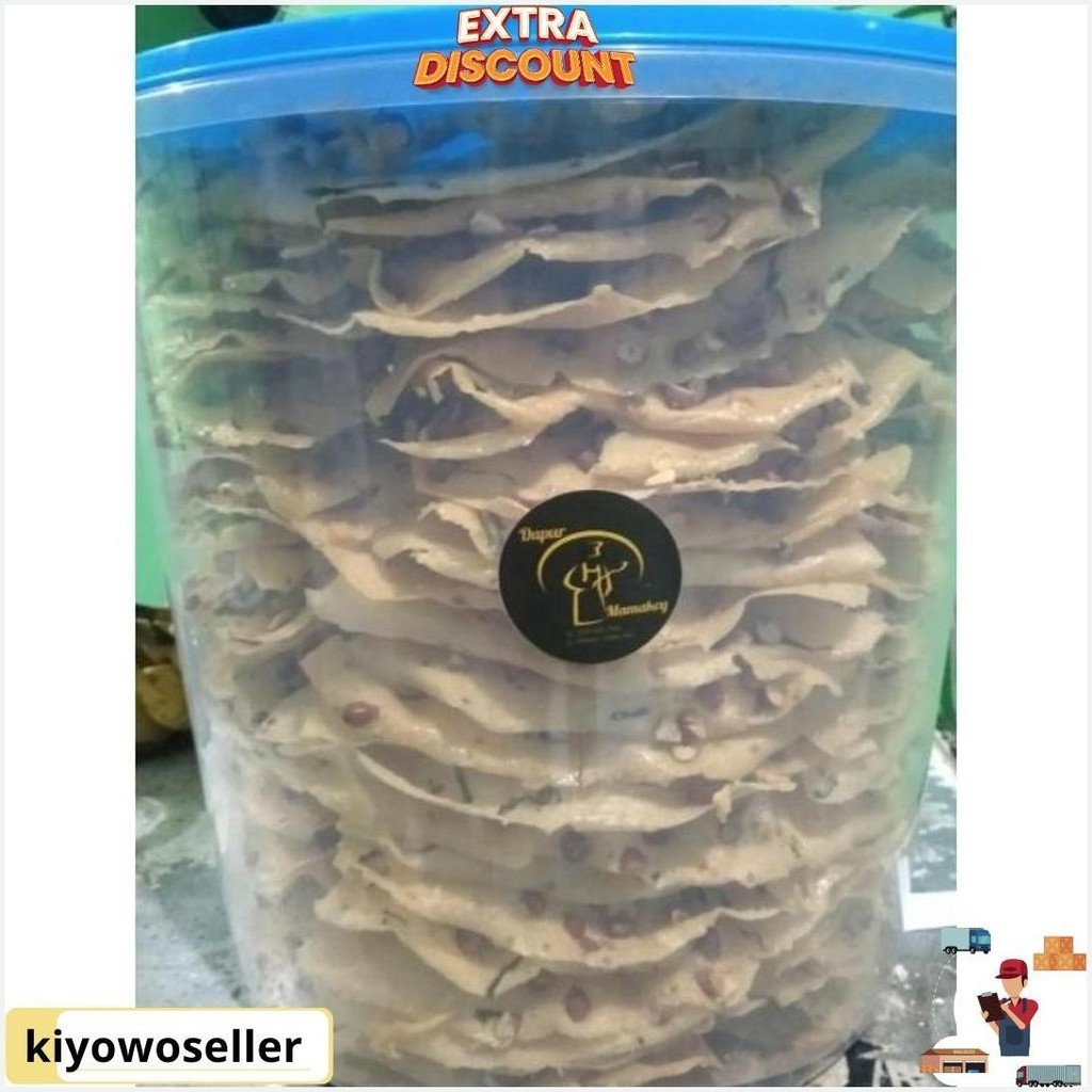

Peyek Kacang Toples 5L (Dapur Mama Key) Terlaris